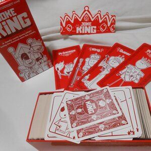 JOKE KING A Kids Against Maturity Game Family Comic Card Game age 10+ NEW 🎁 HTF